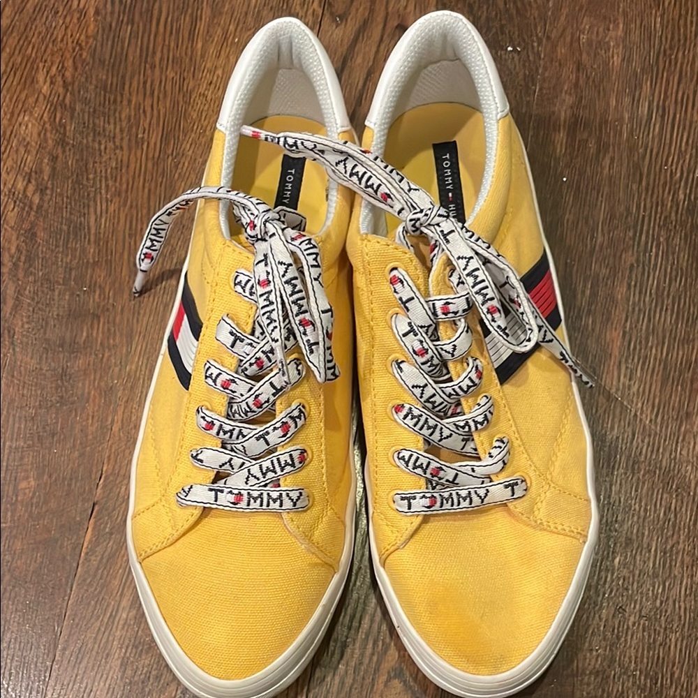 Tommy Hilfiger Yellow Sneakers